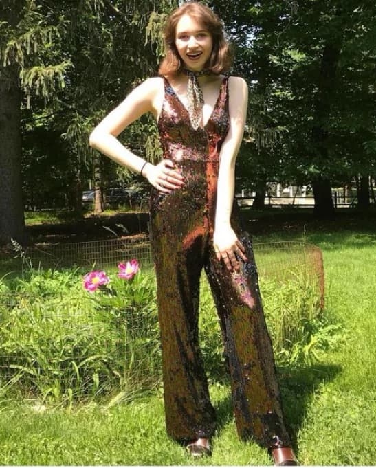 Dress The Population Sequin Jumpsuit - Image 6