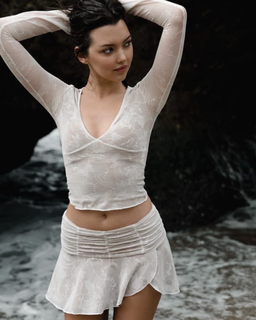 I. Am. Gia. White Lace Set  - Image 2
