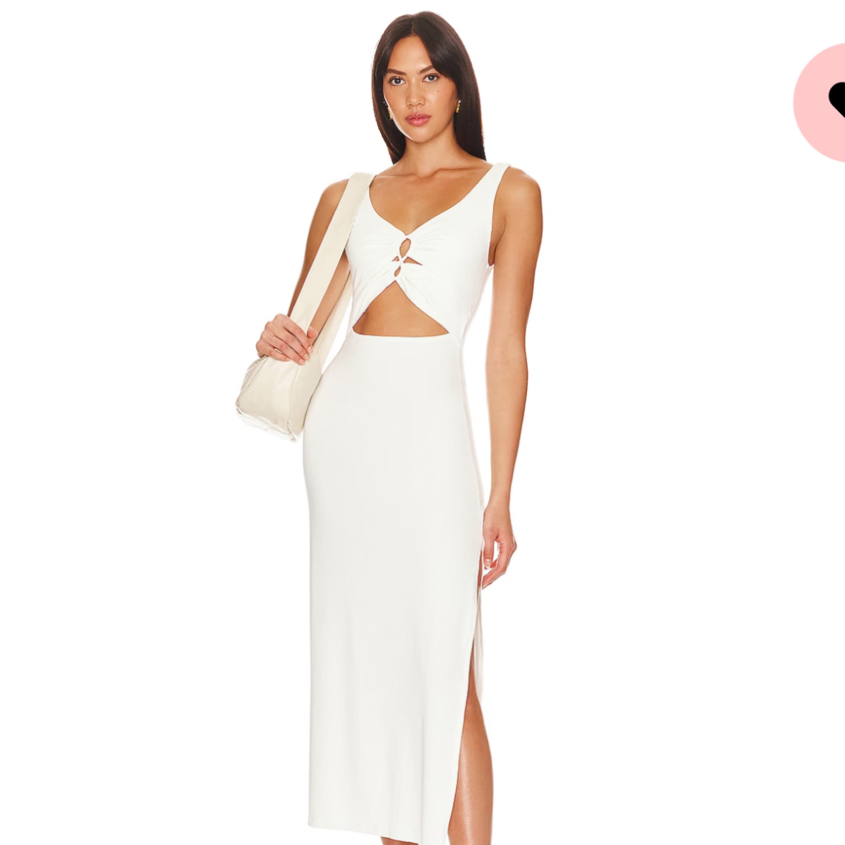 White Maxi Dress - Image 1