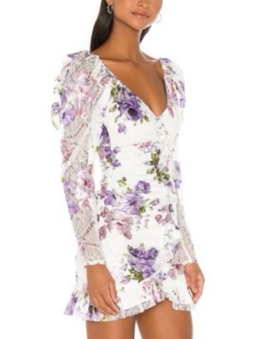 FOR LOVE AND LEMONS FLORAL Mini Dress - Image 2