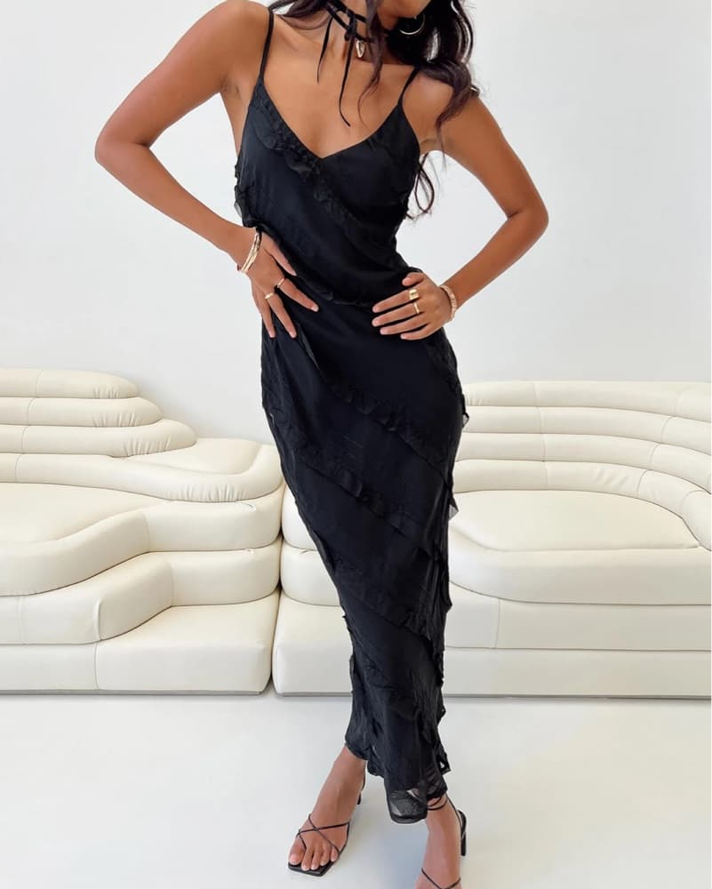 Princess Polly Ruffle Lars Maxi Dress  - Image 1