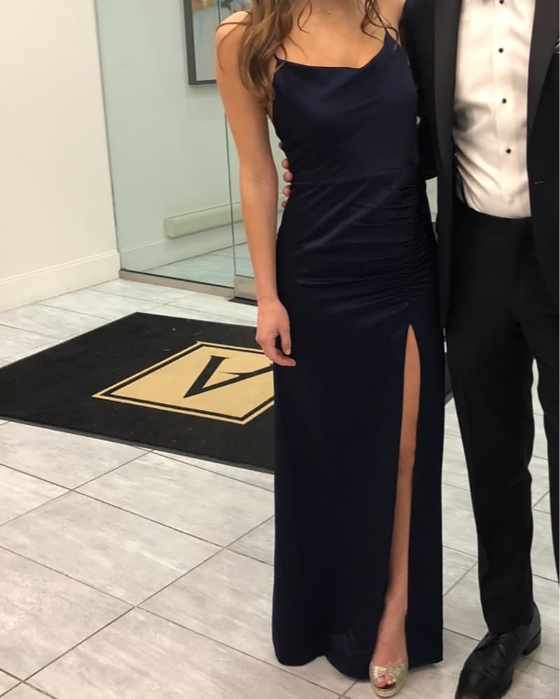 Alice + Olivia Cowl Neck gown - Image 2