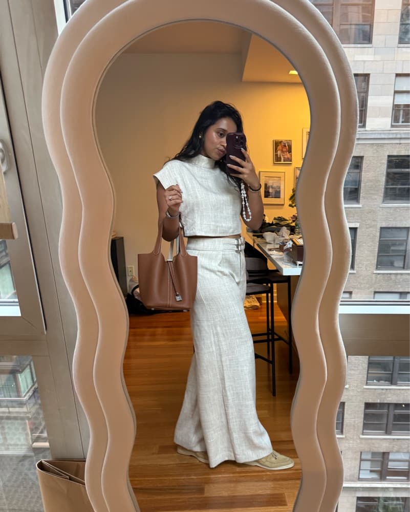 Chic Sleeveless Linen Set - Image 2