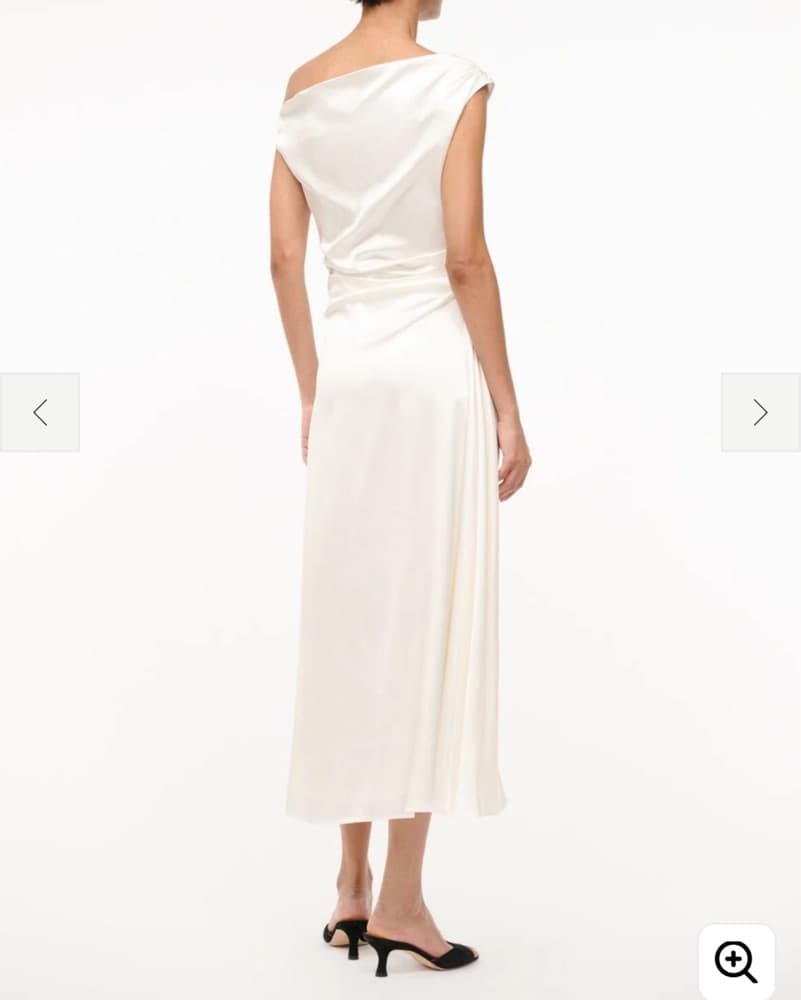 Staud White Dress - Image 3