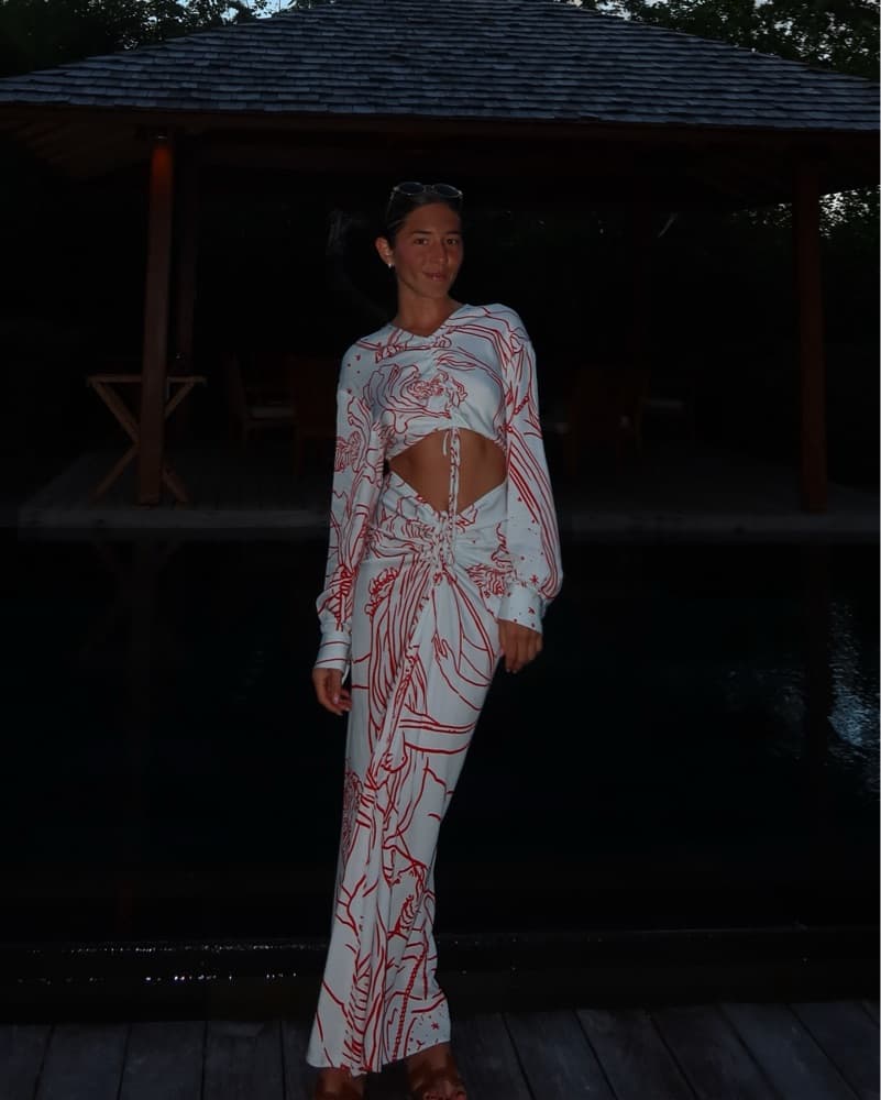 Christopher Esber Printed Long Dress - Image 2
