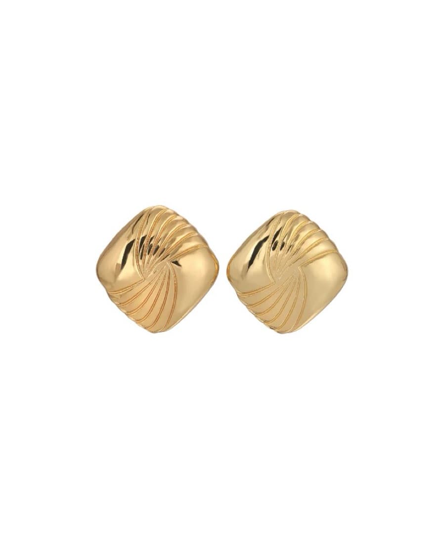 Heaven Mayhem Tabi Gold Earrings - Image 2