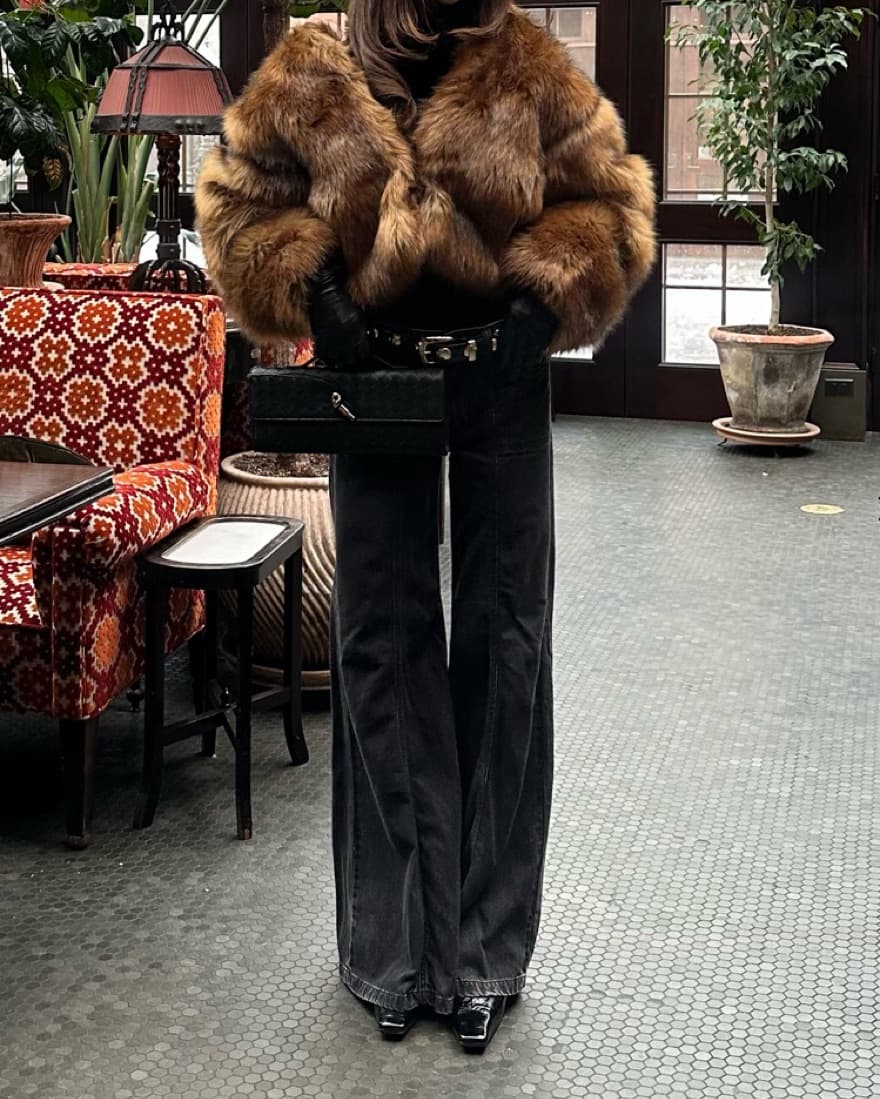 Sold Out! Khy Faux Fur Jacket - Image 4
