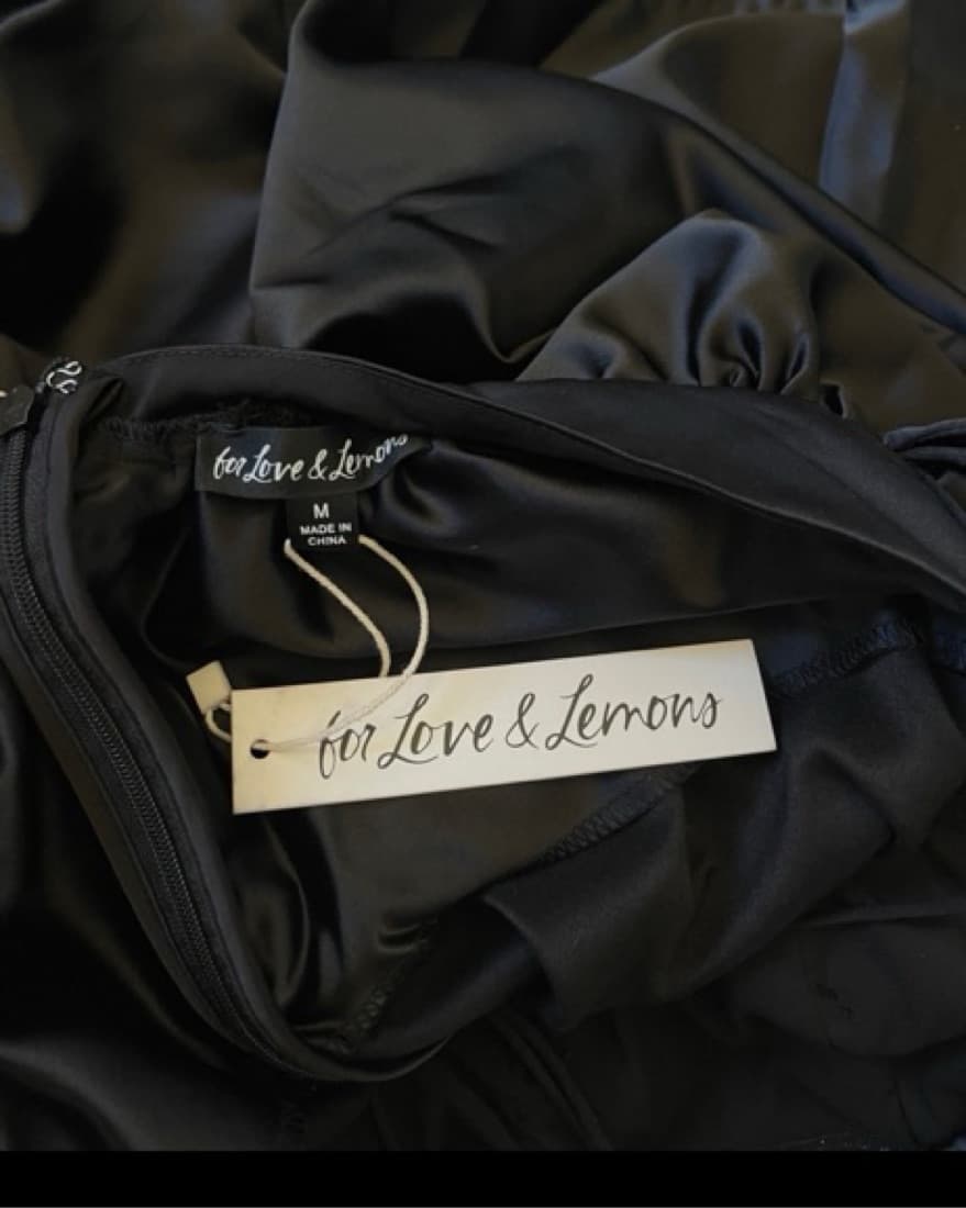 For Love And Lemons Black Dress - Image 4