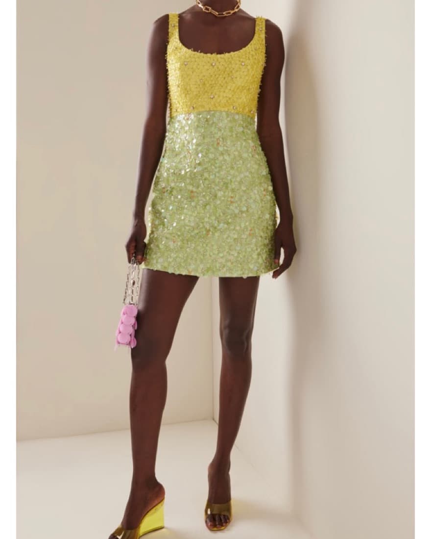 Vibrant Sequin Dress - Image 2