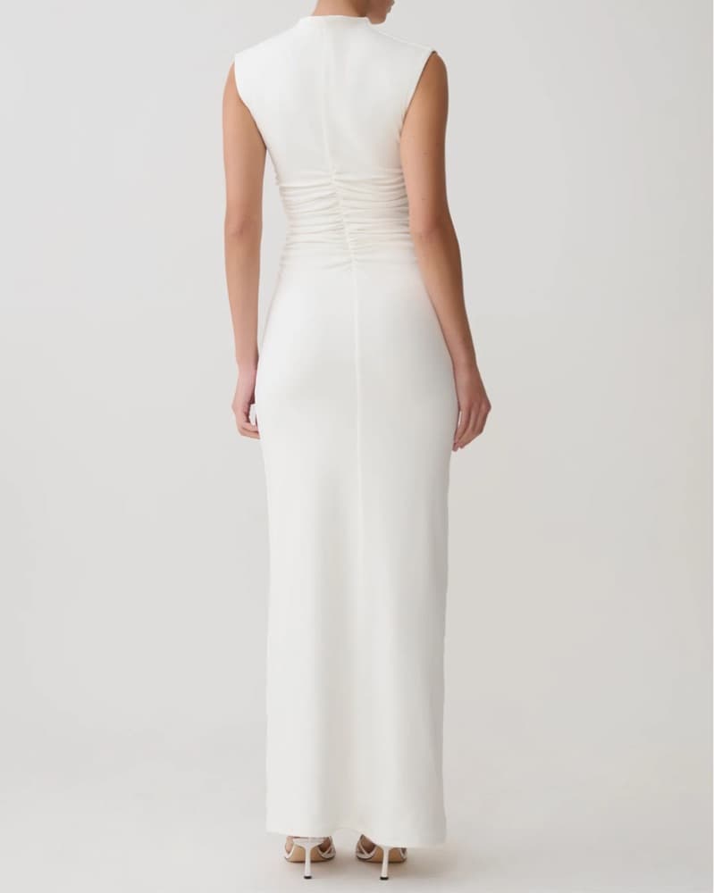 White Maxi Dress  - Image 3