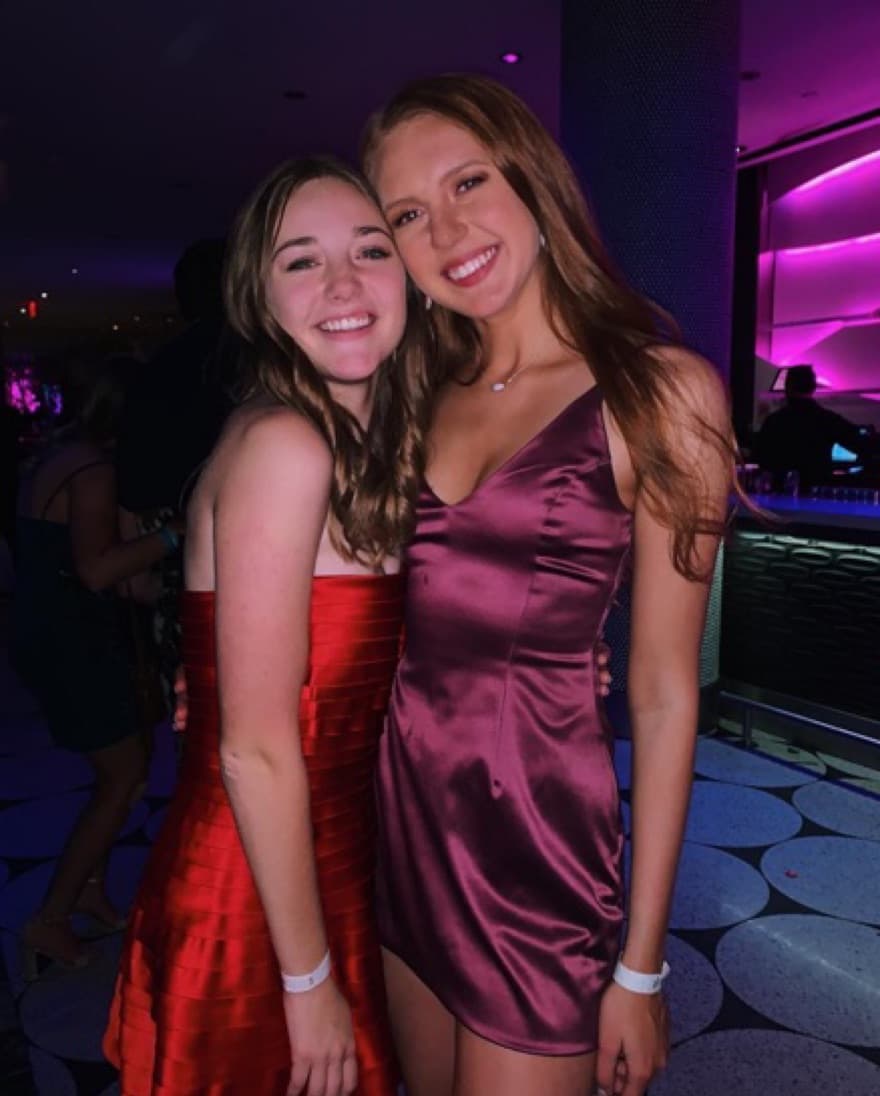 Lux LA Purple Mini Dress With Pockets - Image 1