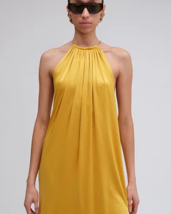 Ronny Kobo Estere Yellow / Gold Gown - Image 2