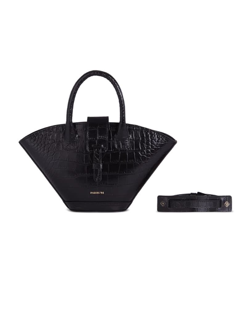 Paris/64 Mini Croc Bag Genuine Leather  - Image 1