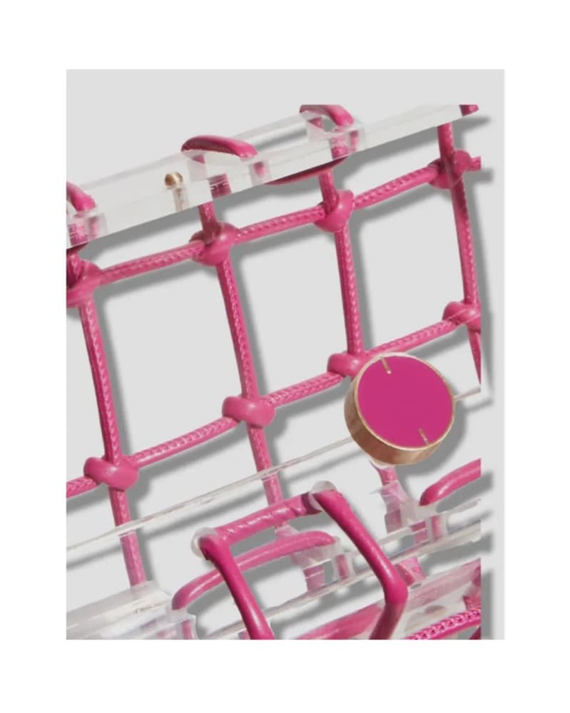 Cult Gaia Pink Acrylic Bag - Image 3