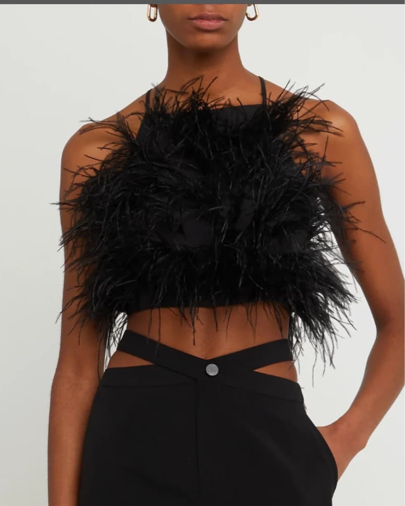 Few Moda Kourt Birdy Feather Top - Image 5