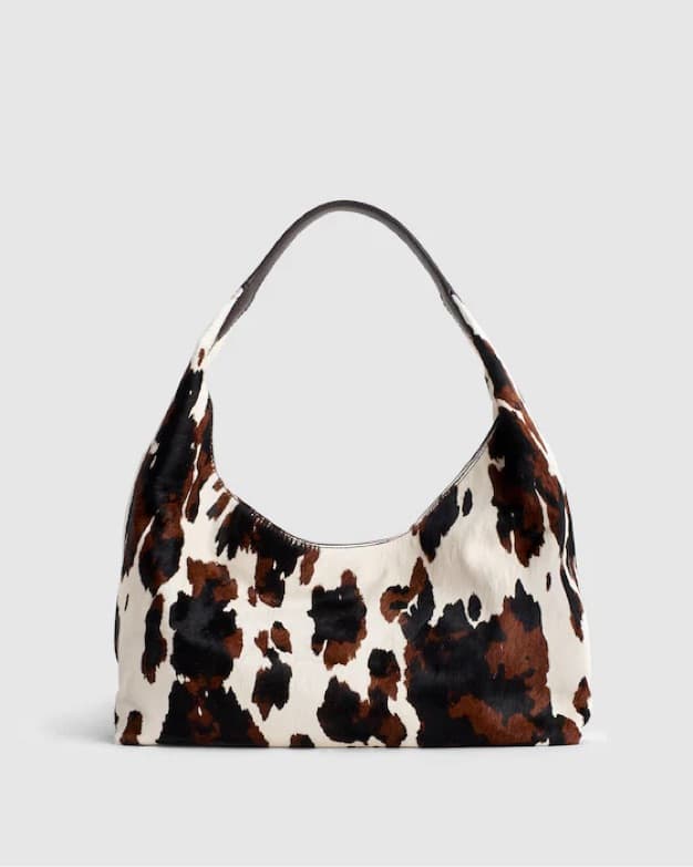 Cowhide Matching Bag & Belt - Image 1
