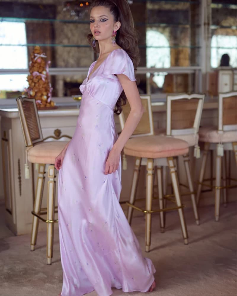 Selkie The Valley Girl SilkFormal Dressi - Image 3