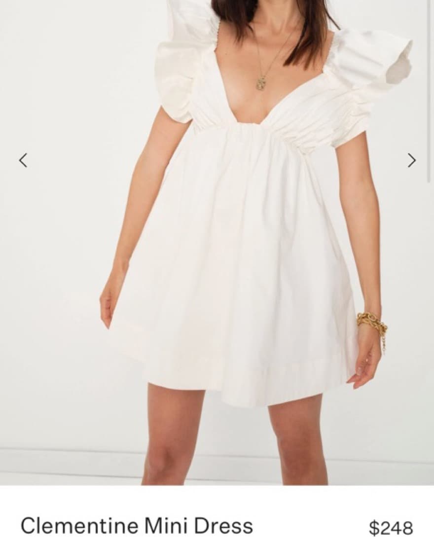 For Love & Lemons Clementine Mini Dress - Image 1