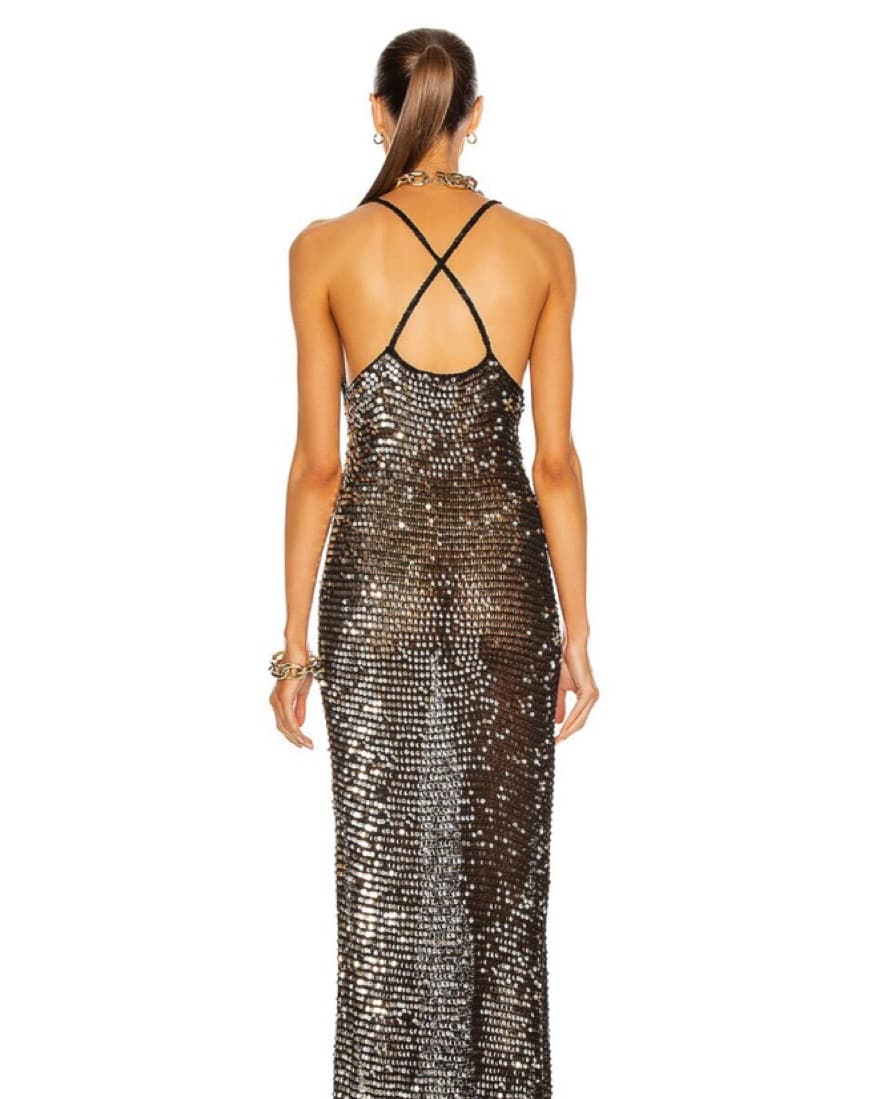 Retrofete Sparkly Marie Dress - Image 5