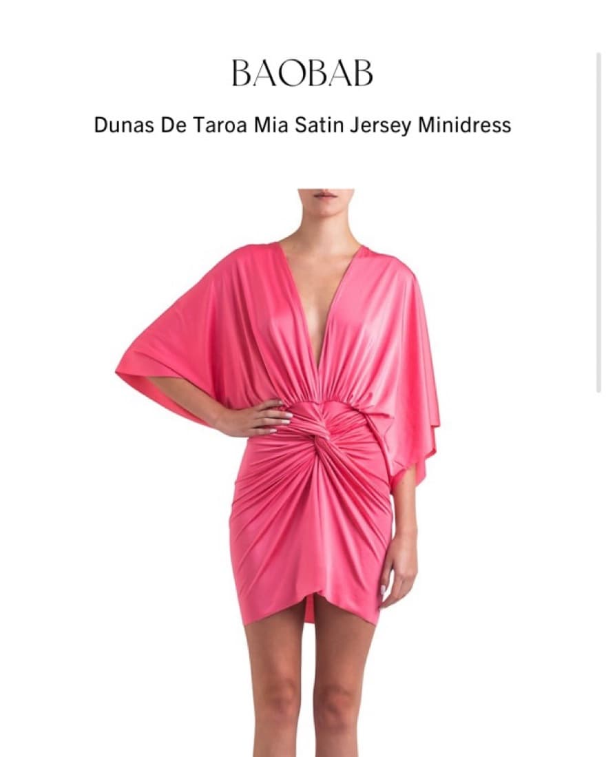 Baobab Pink Mini Dress - Image 1