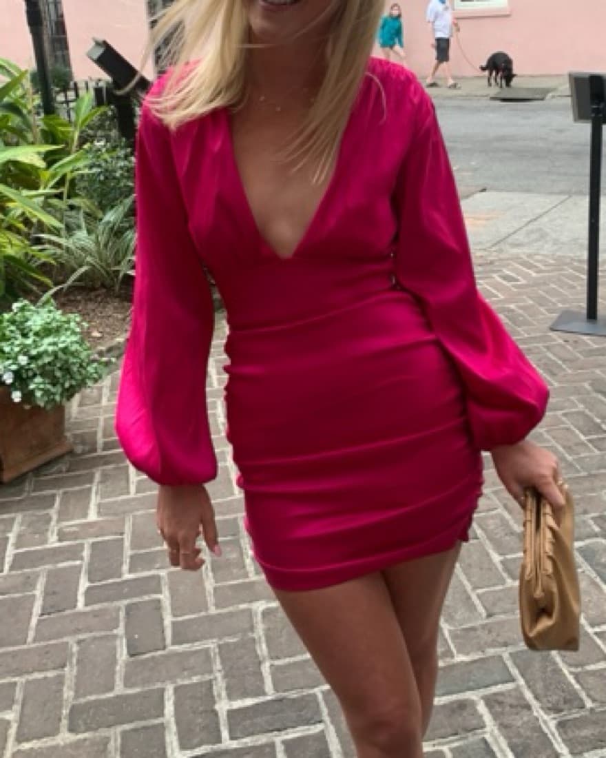 Pink Mini Dress  - Image 4