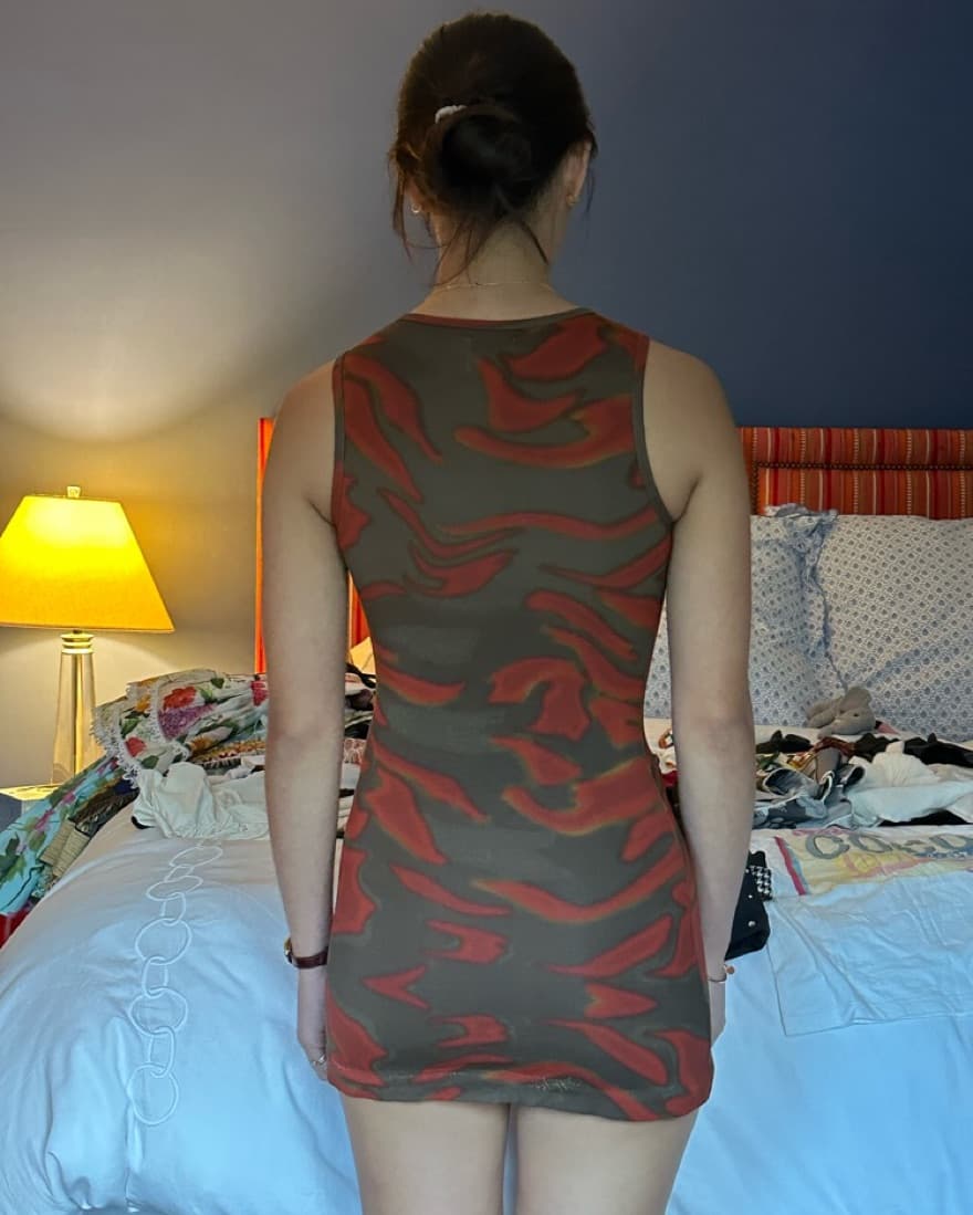 With Jean Dress  - Image 2
