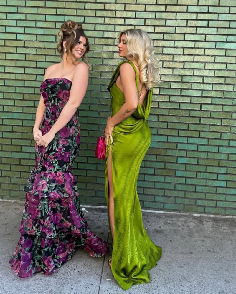 Rat & Boa Gown Dress - Image 1