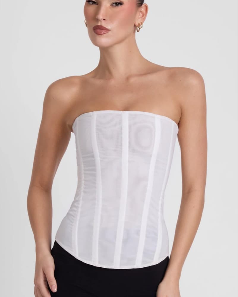 LEAU Mesh Corset Top - Image 1