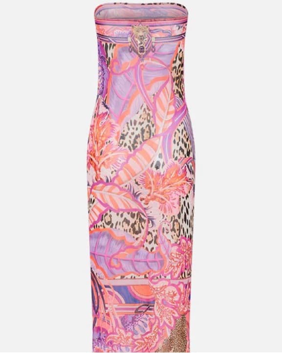 Camilla Semi Sheer Viola Vintage Dress - Image 4