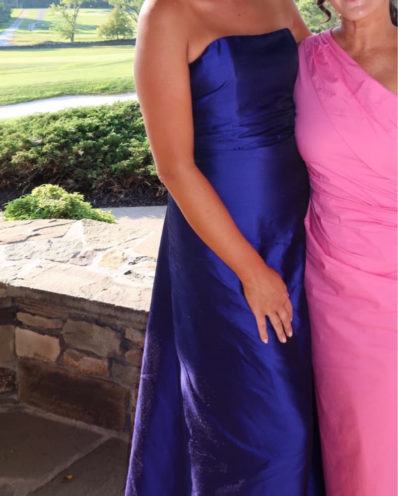Staud Tulio Gown - Violet/Royal blue  - Image 3