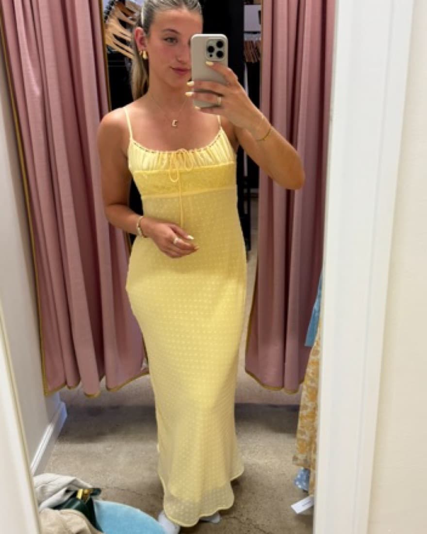 Yellow Backless Rumored Dress - Image 3