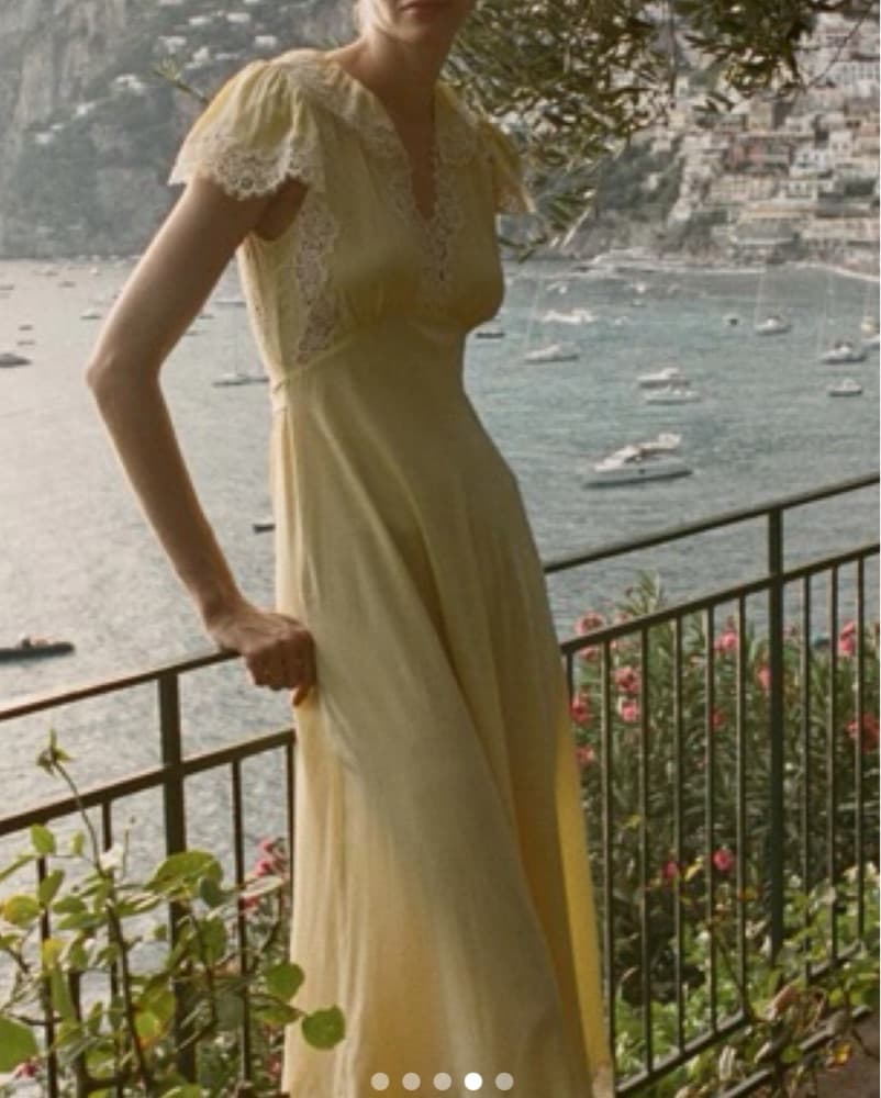 Doen Grace Yellow Dress - Image 1