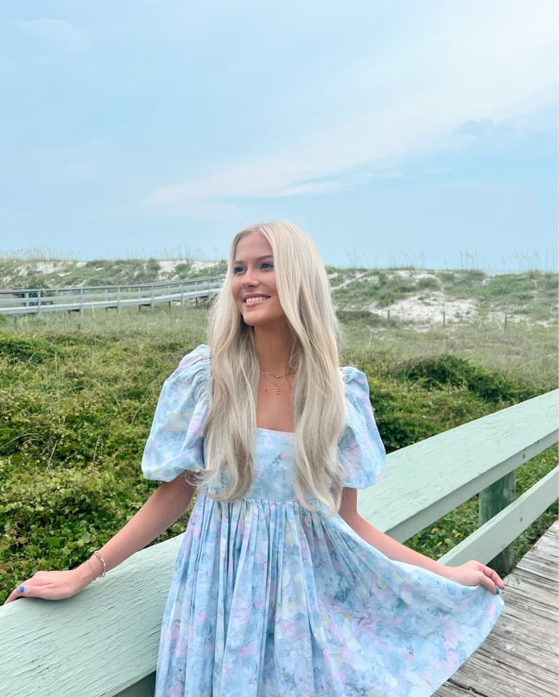 Monet Puffer Dress - Image 1