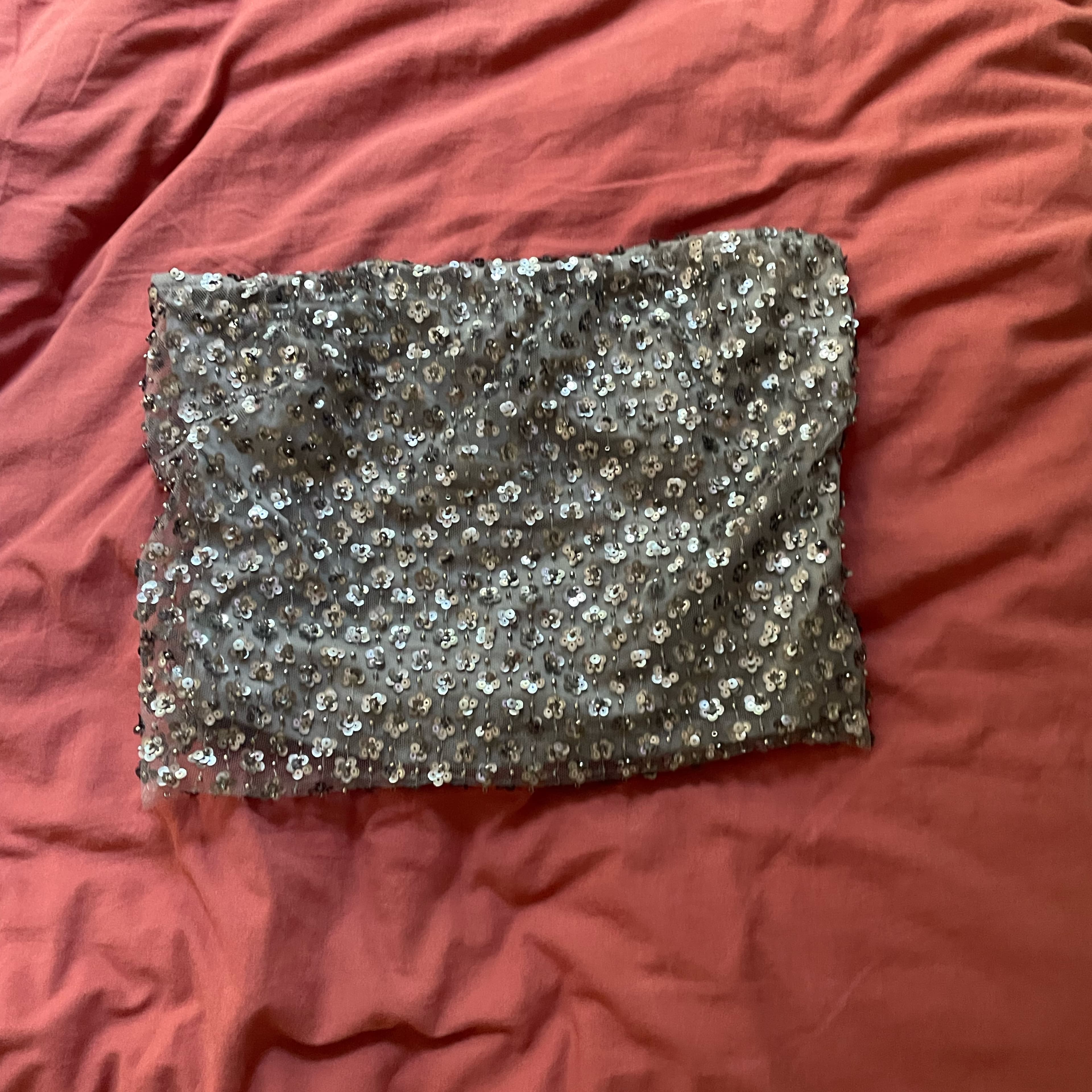 Urban Outfitters Eden Sequin Tube Top - Image 4