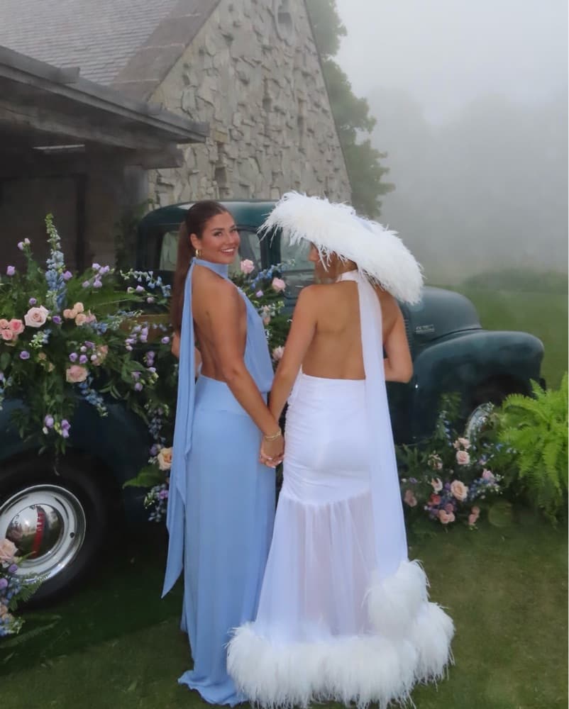 Arakii Blue Maxi Dress - Image 2
