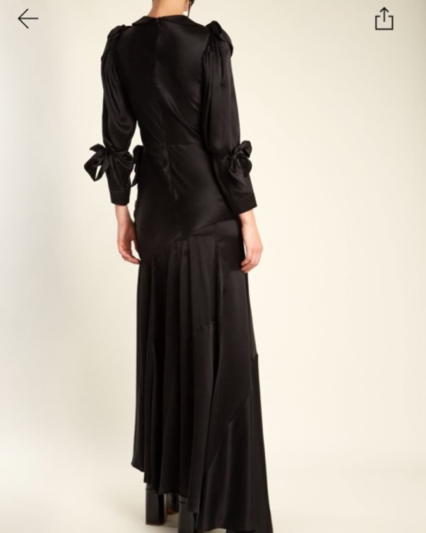 Simone Rocha Black Gown - Image 2