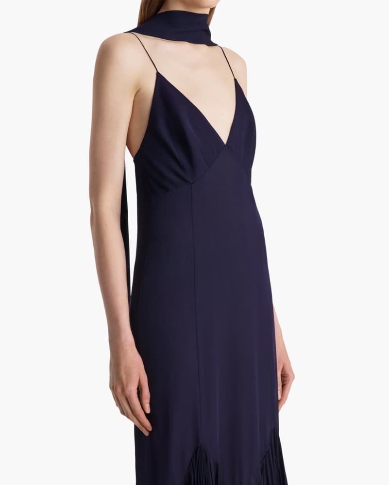 Khaite Candita Dress in Amethyst - Image 6