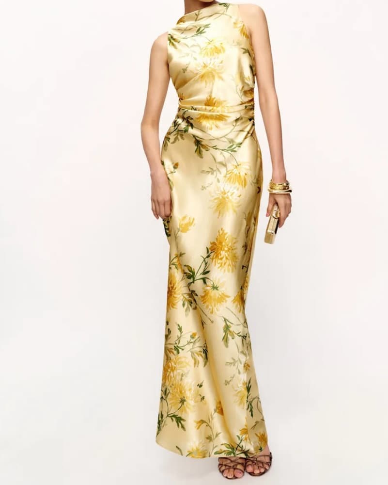 Anaiis Silk Dress - Image 4
