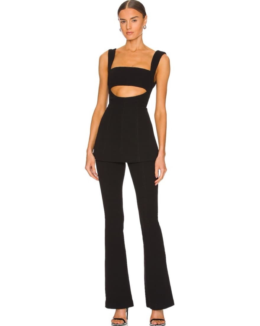 MISHA Costanza Jumpsuit | Misha Black Jumpsuit  - Image 2