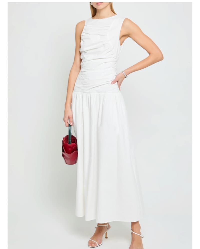 OPT Maribelle Cotton Dress - Image 3