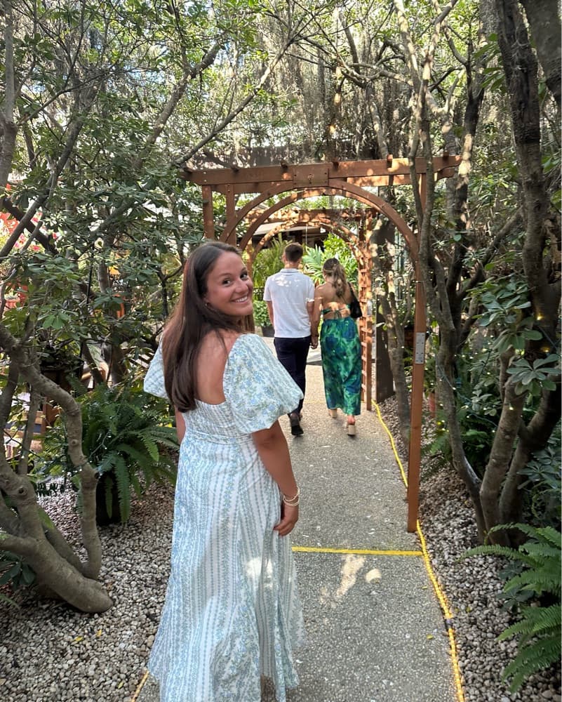 Puff Sleeve Maxi Dress - Image 2