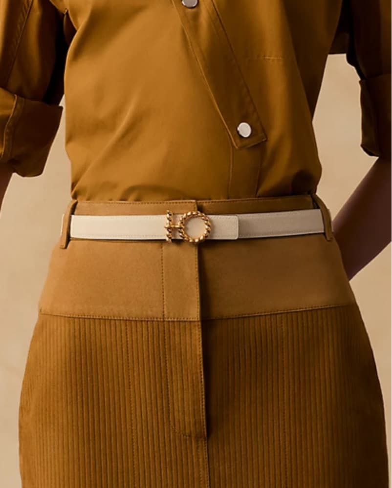 HERMES leather Belt  - Image 3