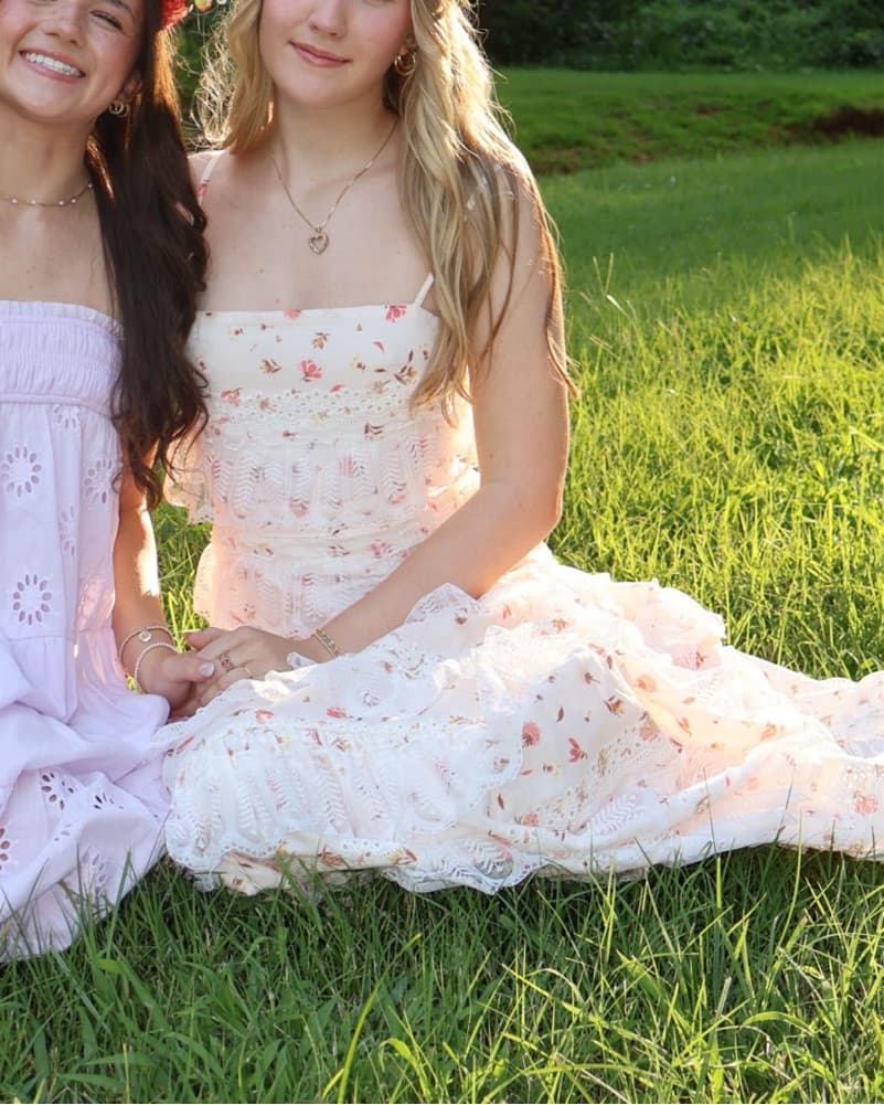 Anne-louise Ruffled Floral Maxi Dress - Image 4