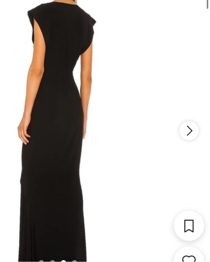 Norma Kamali Women's Black Dress - Image 2