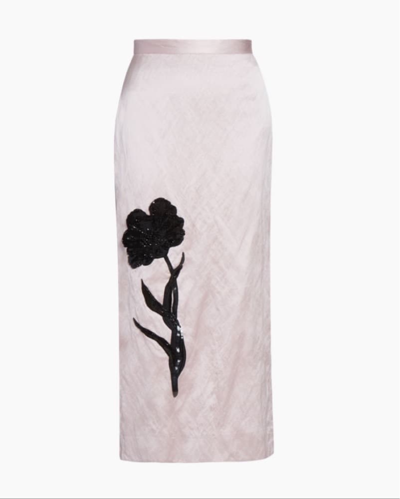Erdem Satin Skirt  - Image 2
