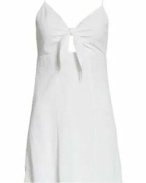 Alice + Olivia White Mini Dress - Image 2