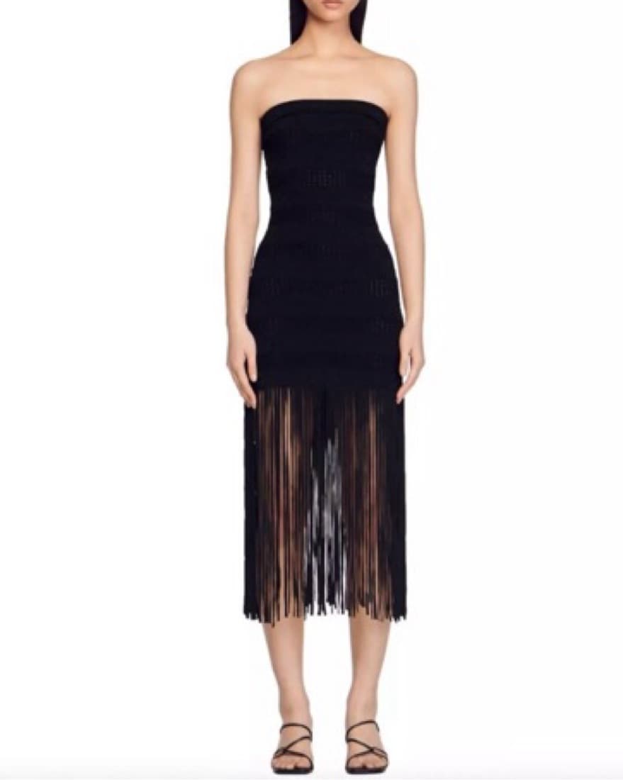 Sandro Crochet Maldives Dress - Image 2