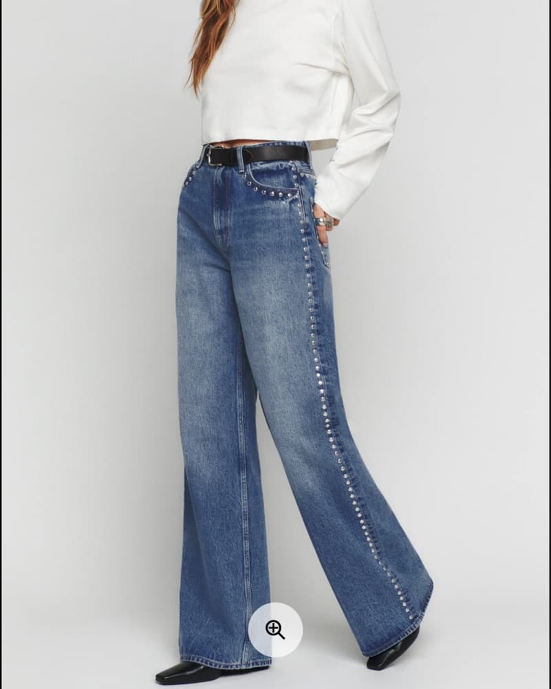 Reformation Studded Jeans  - Image 1