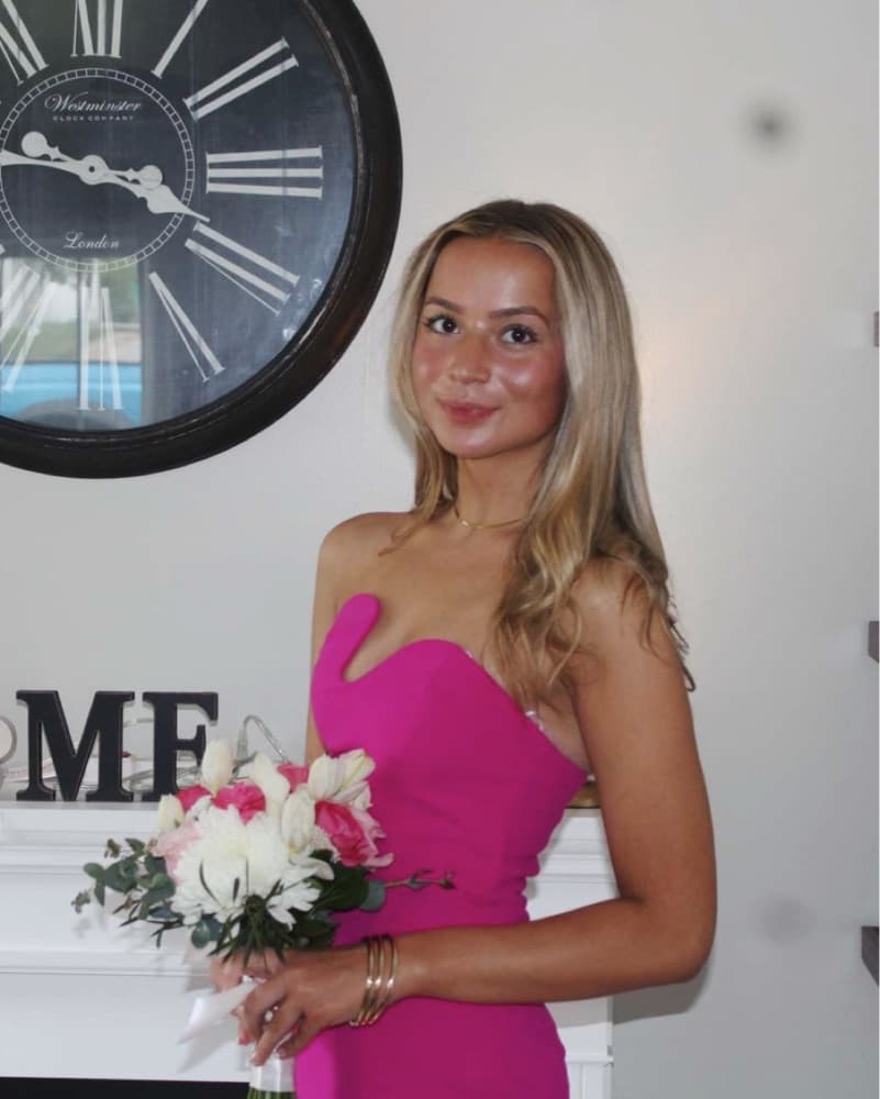 Amanda Uprichard Puzzle Piece Gown - Image 3