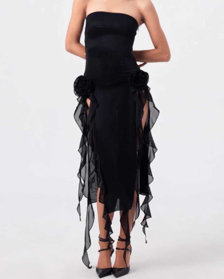 Fanci Club Black Dress - Image 1